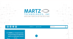Desktop Screenshot of martztechnologies.com